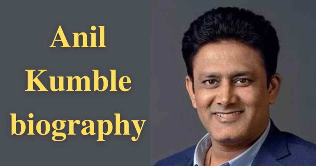 Anil Kumble biography