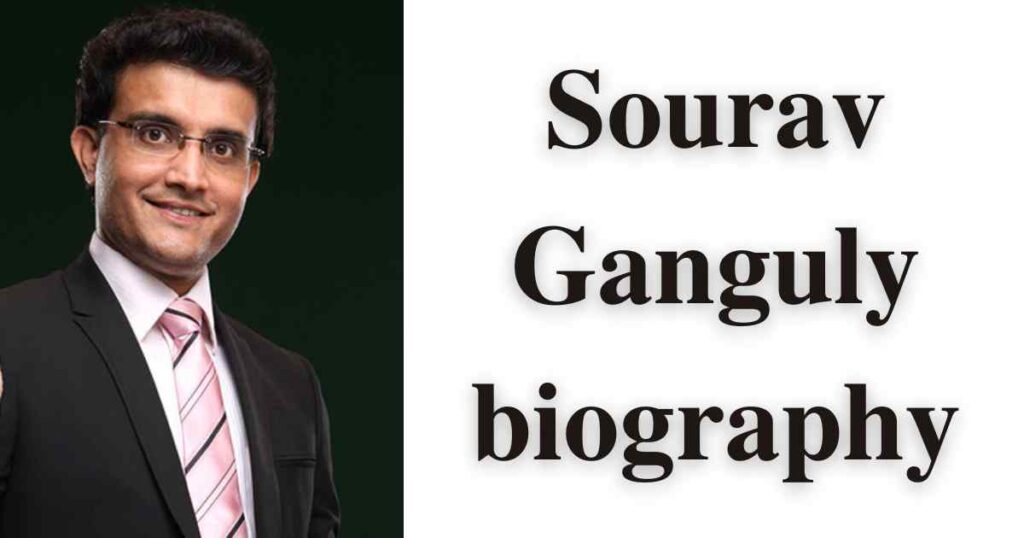Sourav Ganguly biography